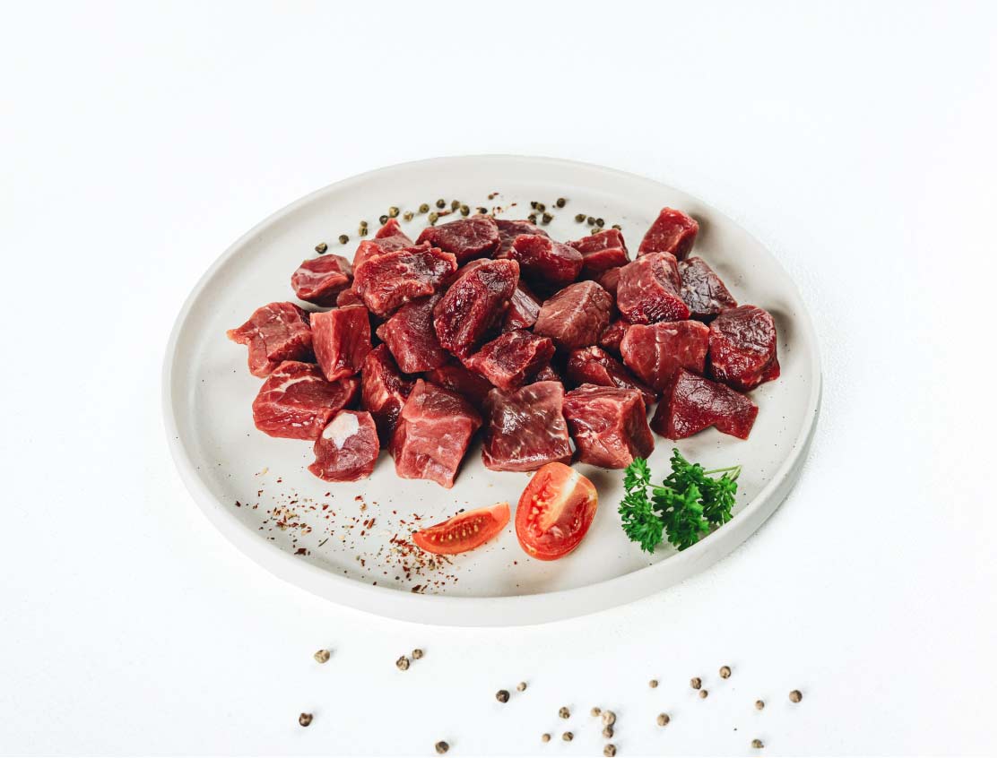 Mięso gulaszowe wołowe eko ok. 500g