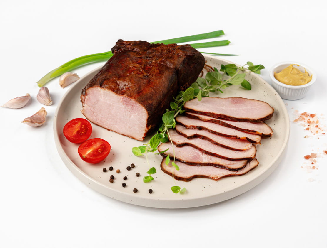 Szynka z Roztoczańskiej Wędzarni EKO około 1 kg